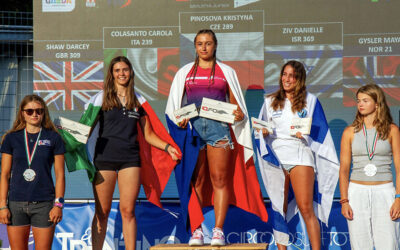 Kristýna Piňosová je mistryní Evropy ve windsurfingu