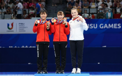 Dominika Ponížilová veze bronz z letní univerziády